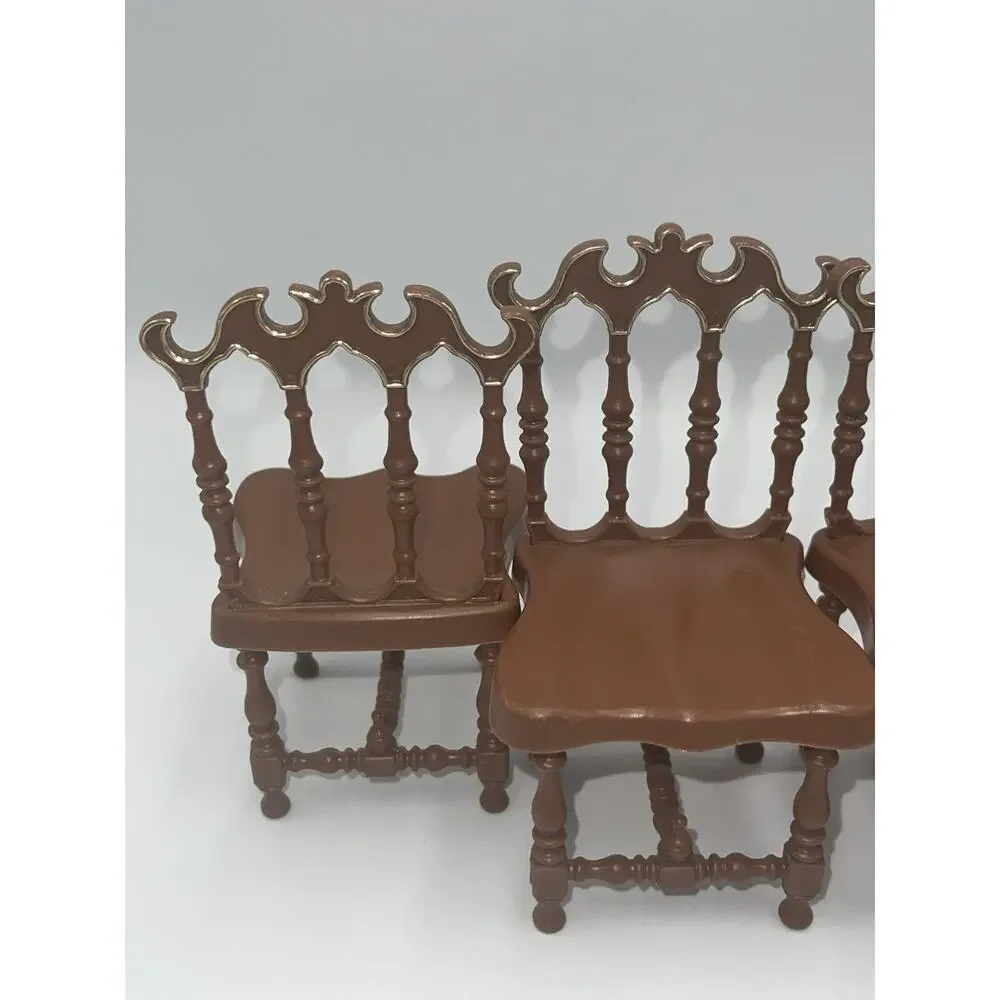 Migliorati Galba Italian Serie Principessa Dining Table & 4 Chairs 1:6‎ Scale